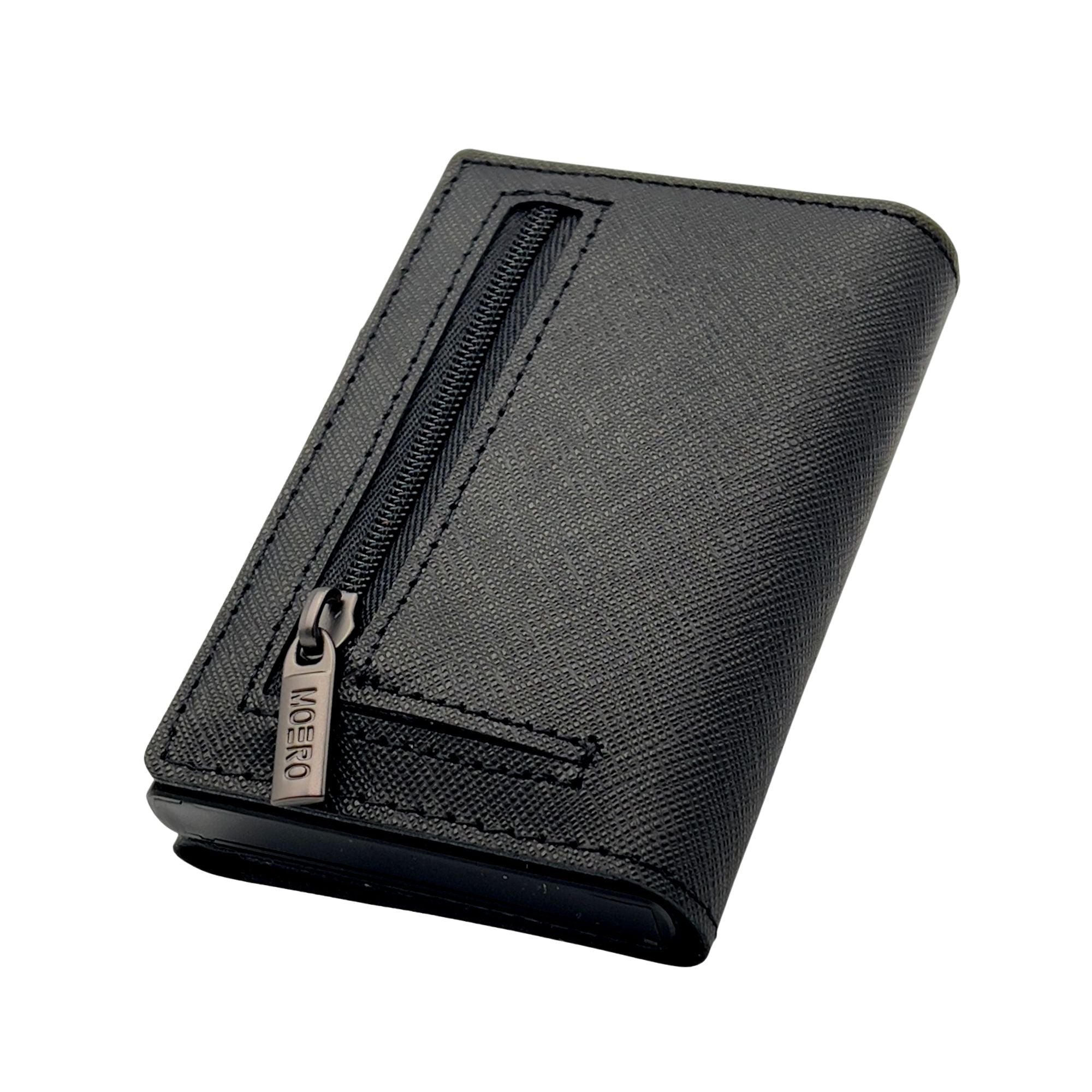 PRO Saffiano Black Zip 