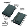 Saffiano Green ZIP