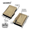 Saffiano Gold ZIP