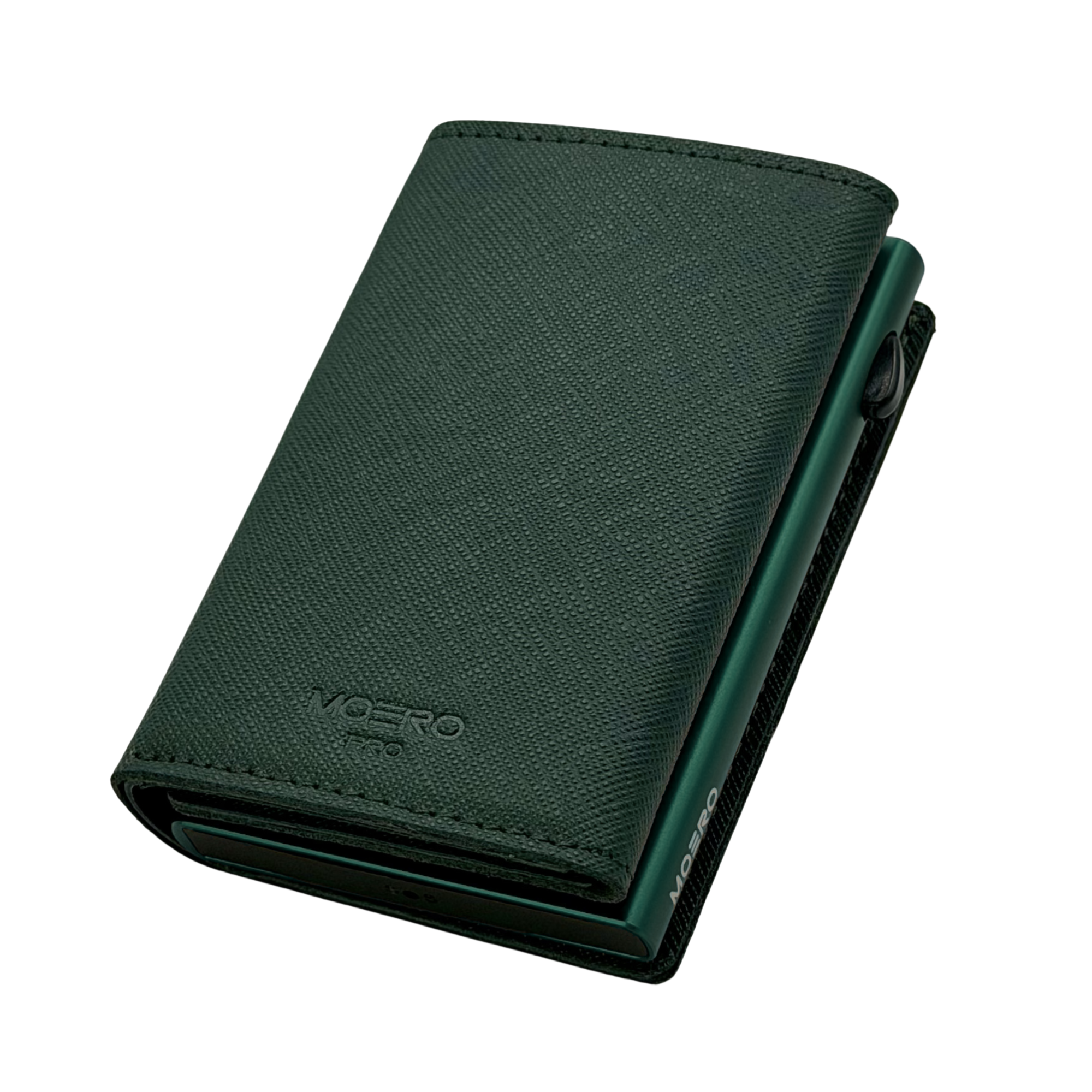 PRO PLUS Saffiano Green Zip