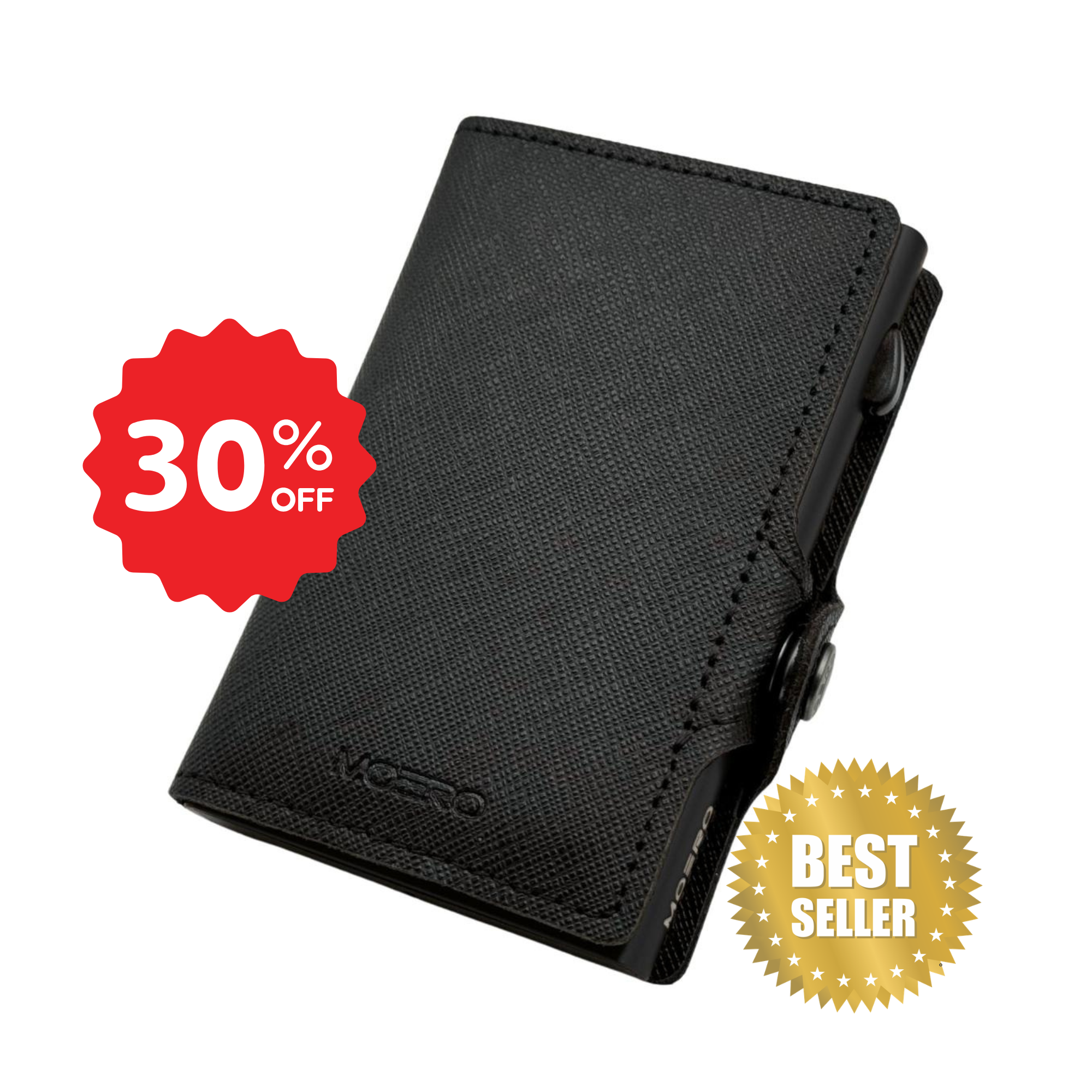 Cremallera negra Saffiano