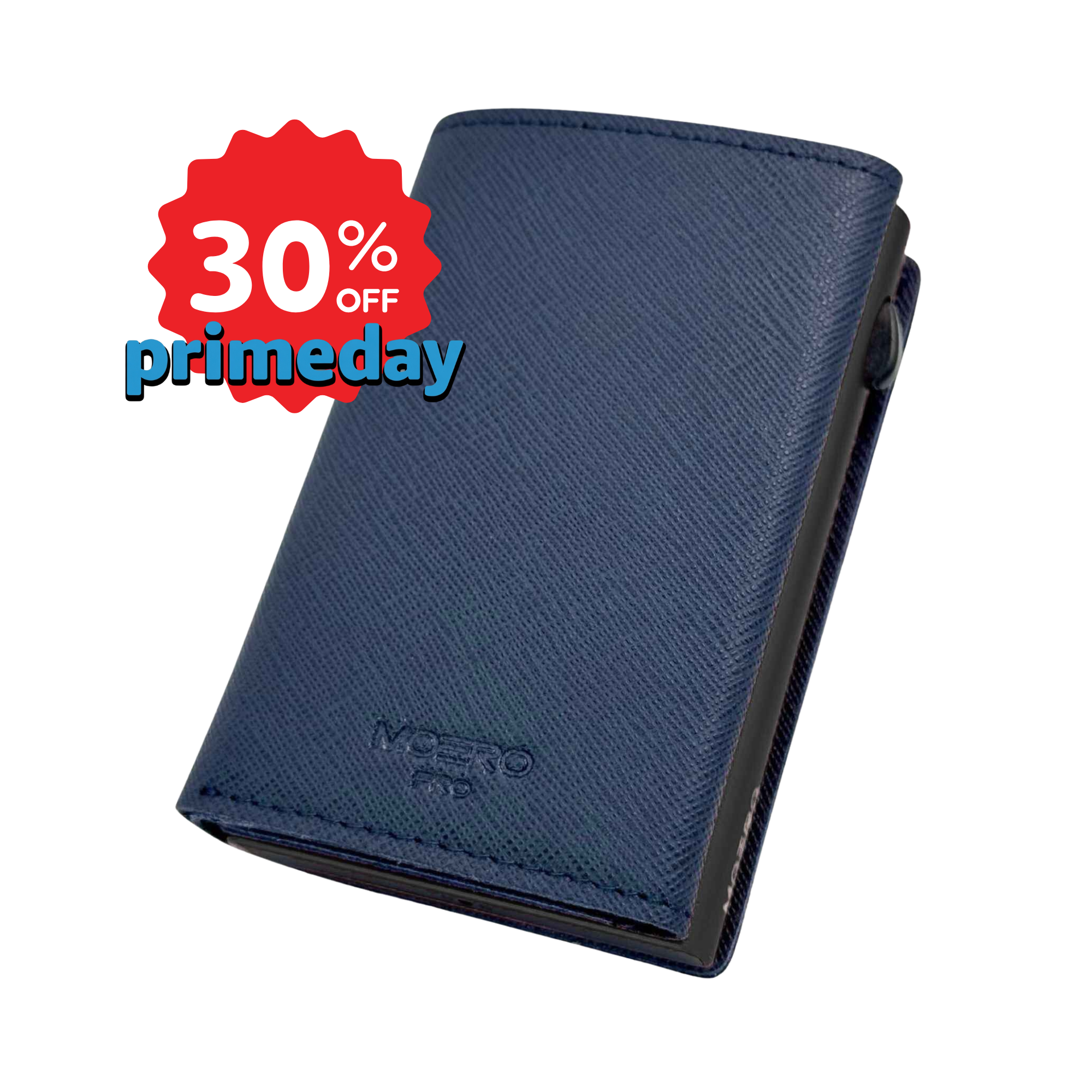 PRO Saffiano Blue Navy Zip