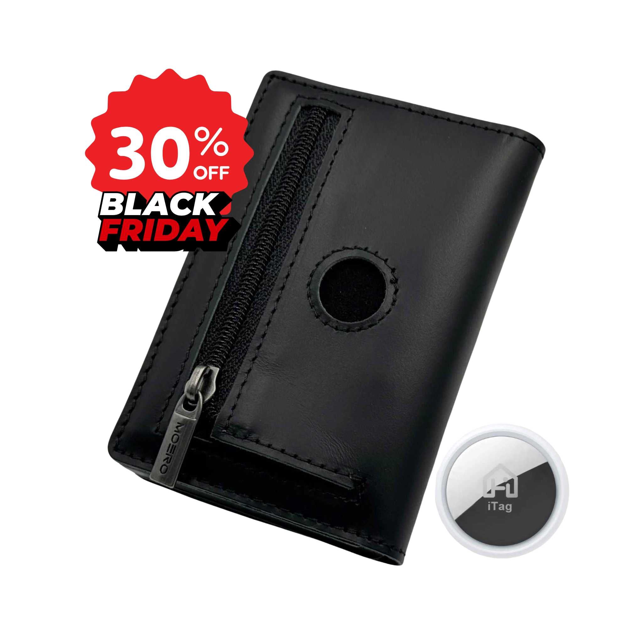 Airtag PRO Prestige Black Zip