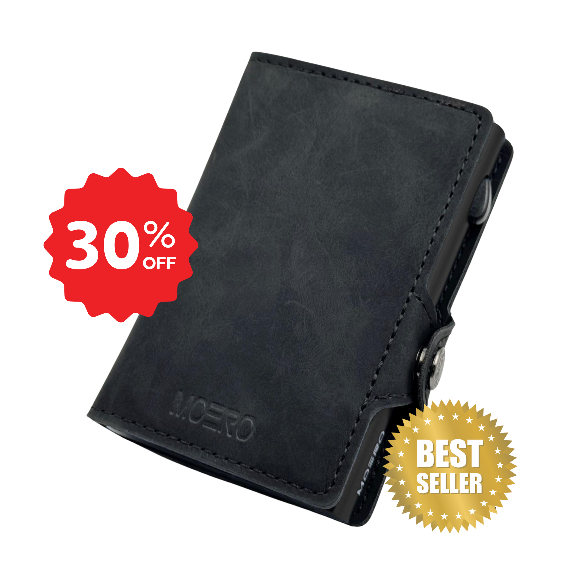 Schwarzer Vintage-Reißverschluss