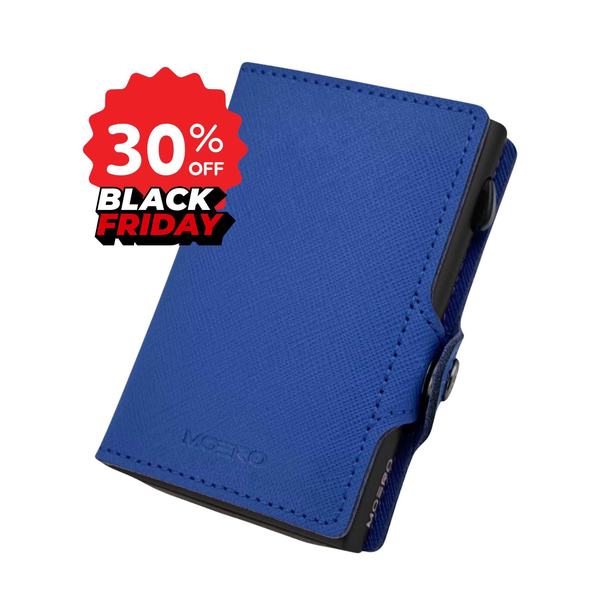 Cremallera azul saffiano Shock