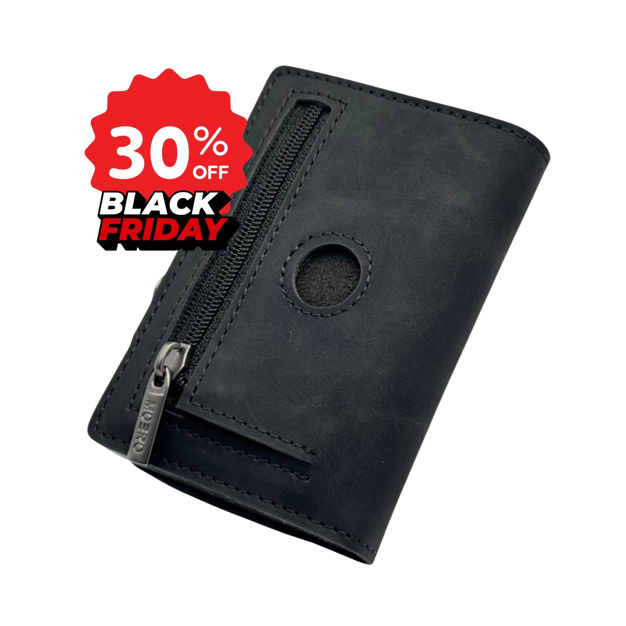 Airtag Vintage Black ZIP