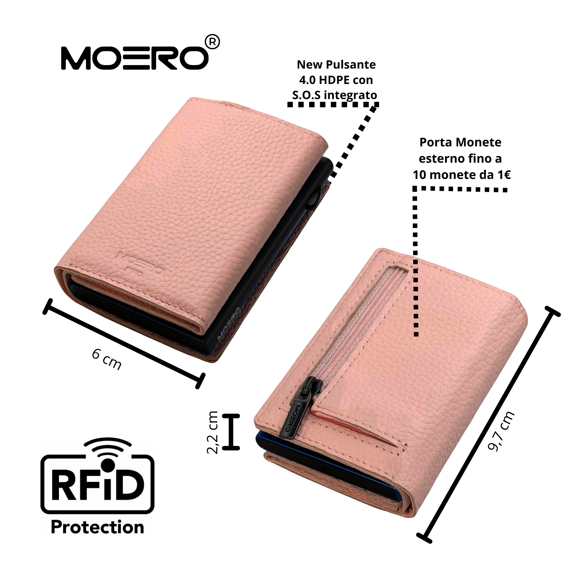 PRO PLUS Bottalato Pink Zip