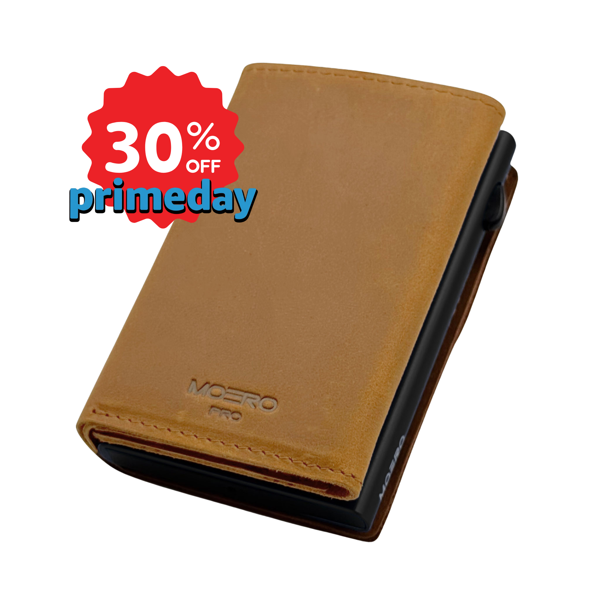 PRO PLUS Crazy Horse Cognac Zip