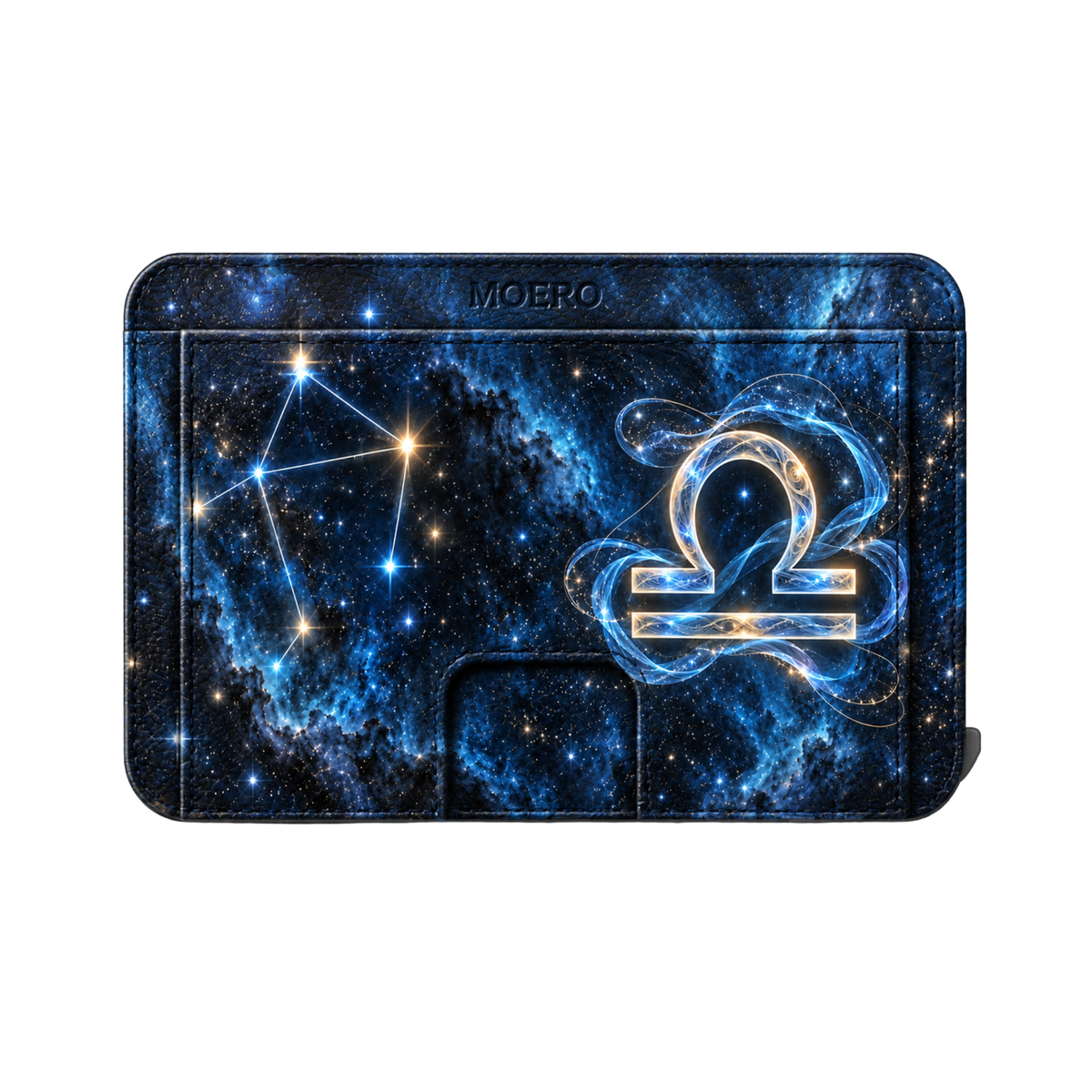 Moero M2 Pro - Bilancia - Limited Edition - MagSafe Wallet  – Portafoglio RFID in Alluminio e Vera Pelle Saffiano Antigraffio