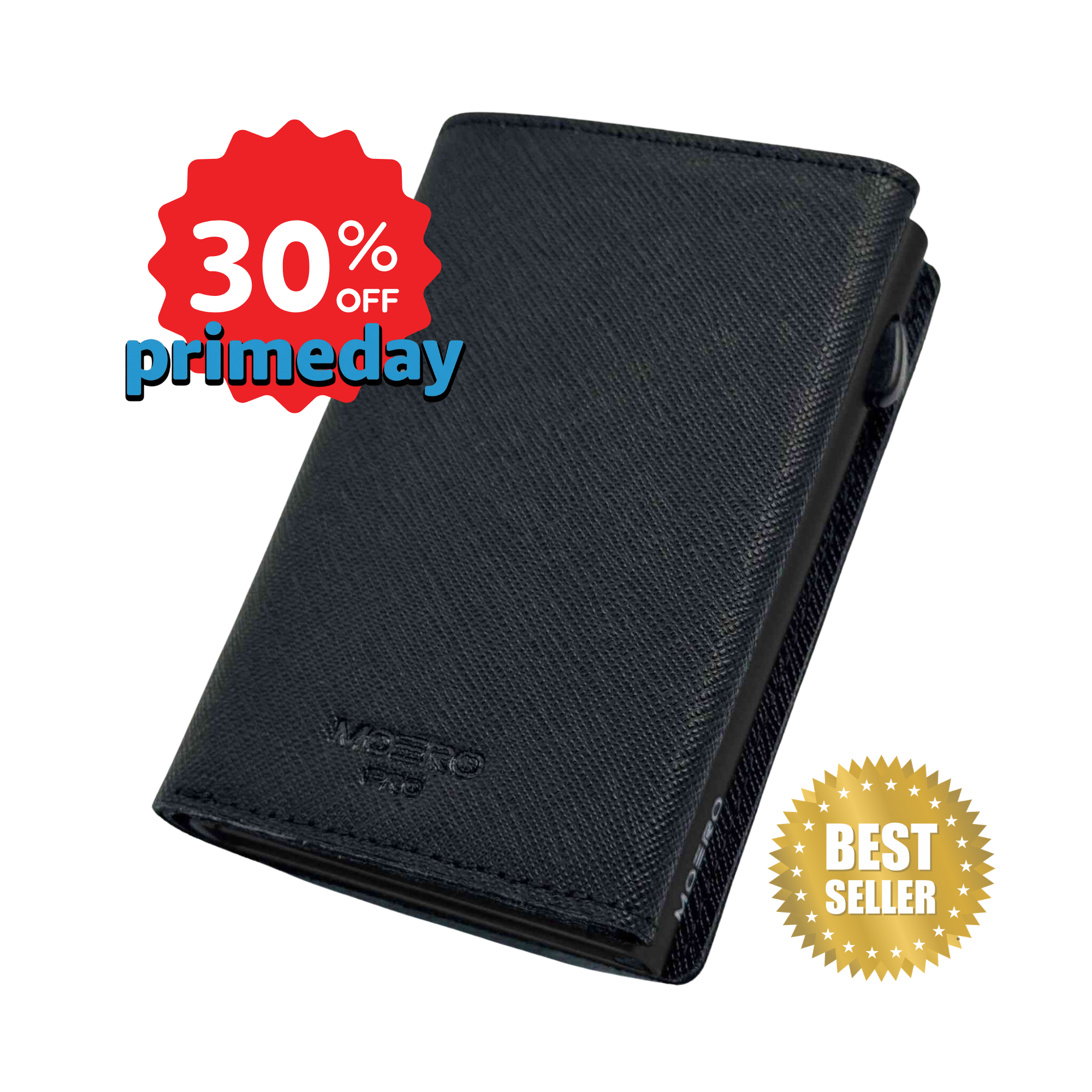 PRO PLUS Saffiano Black Zip