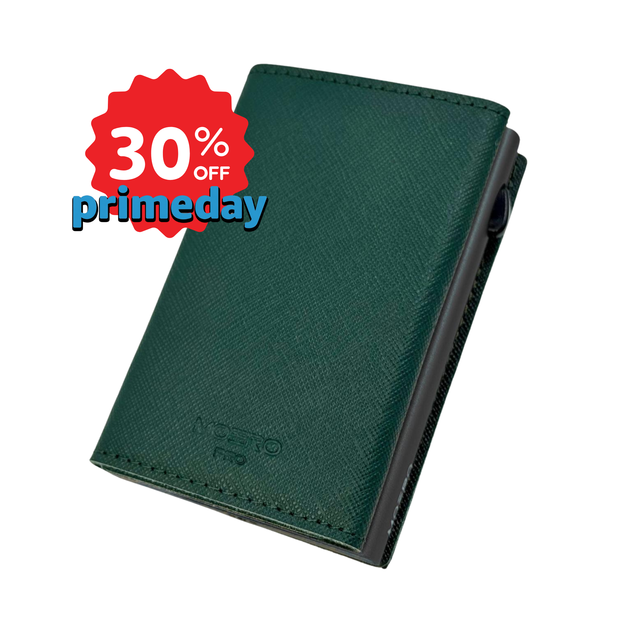 PRO Saffiano Green Zip
