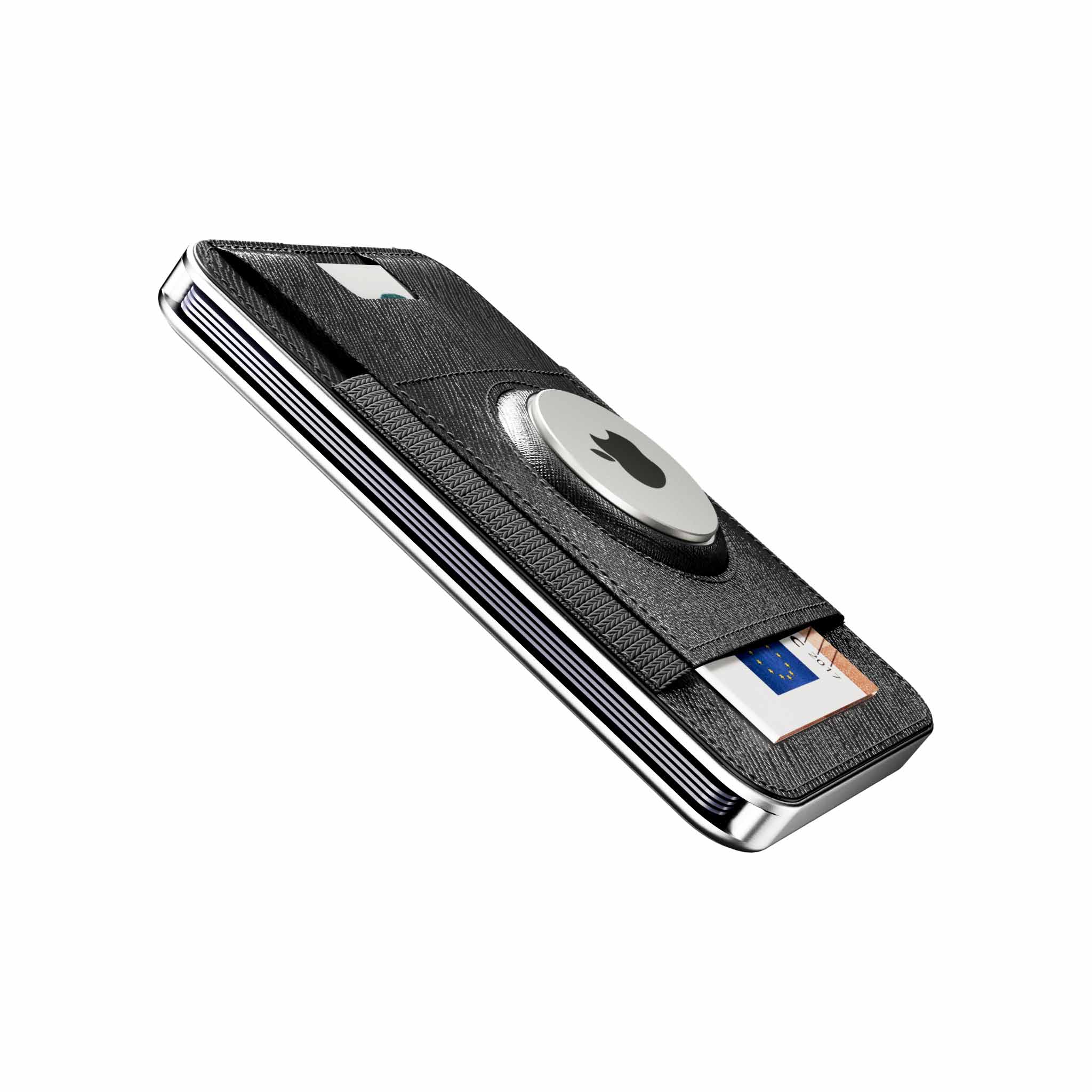 M2 PRO AirTag Saffiano Black 