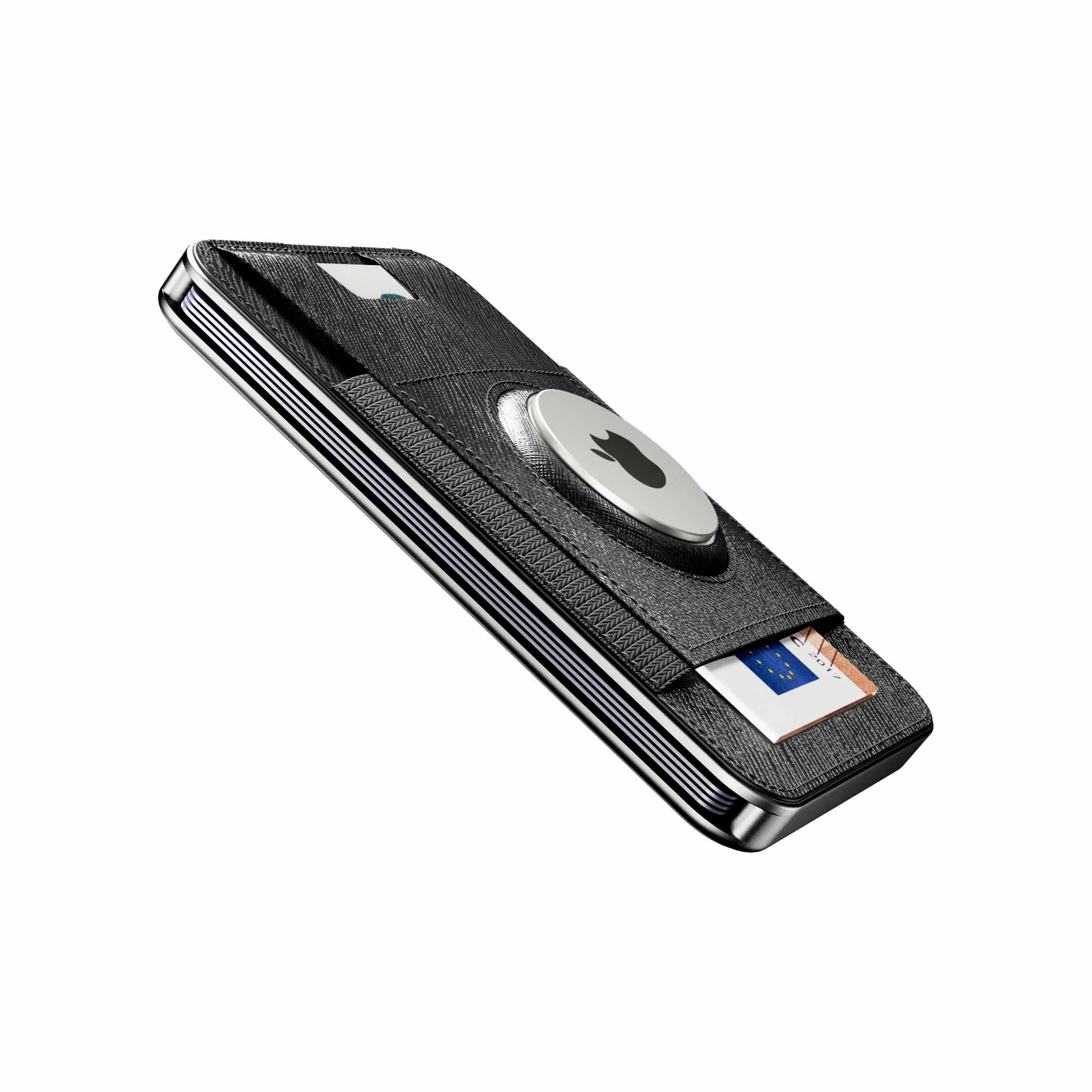 M2 PRO AirTag Saffiano Black 