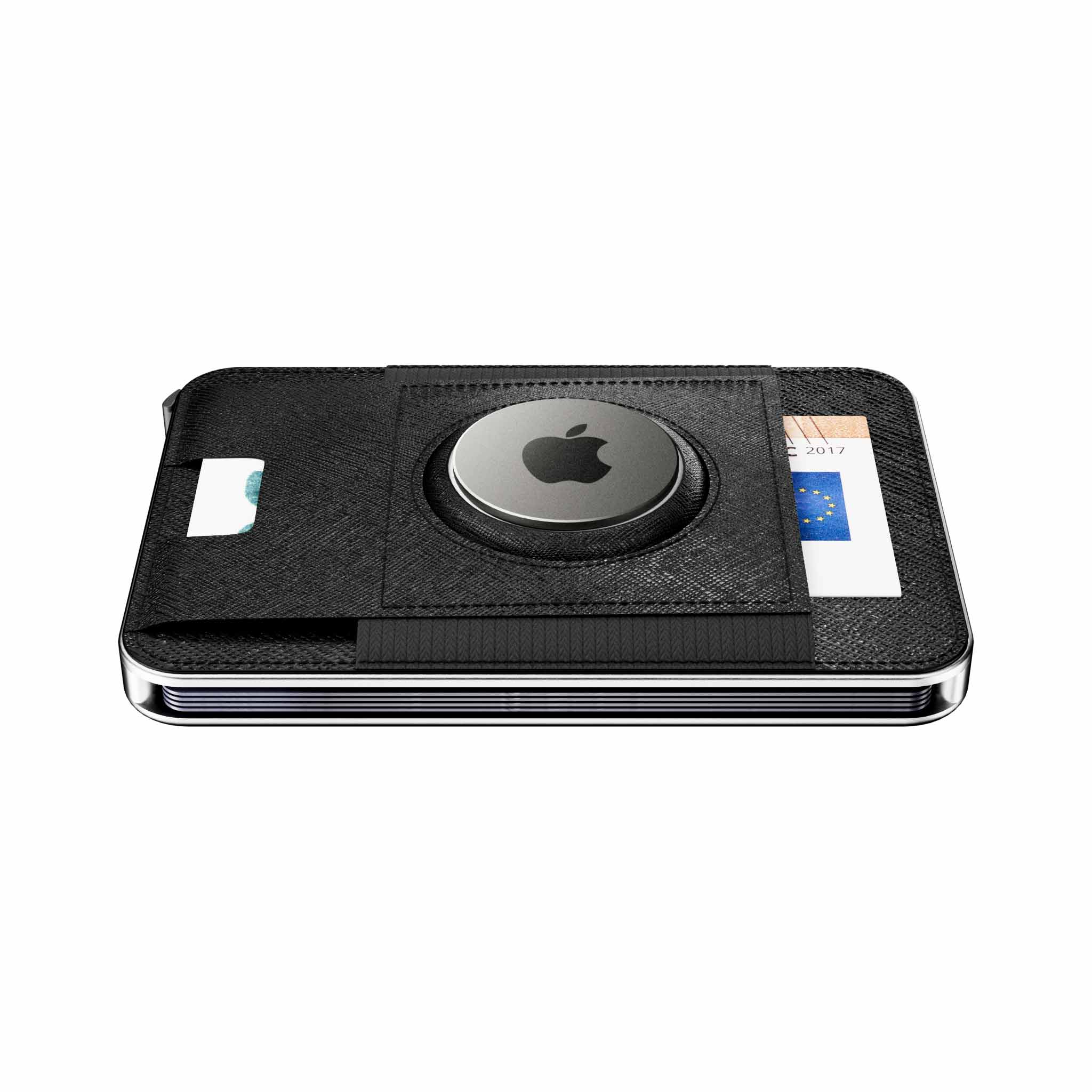 M2 PRO AirTag Saffiano Black 
