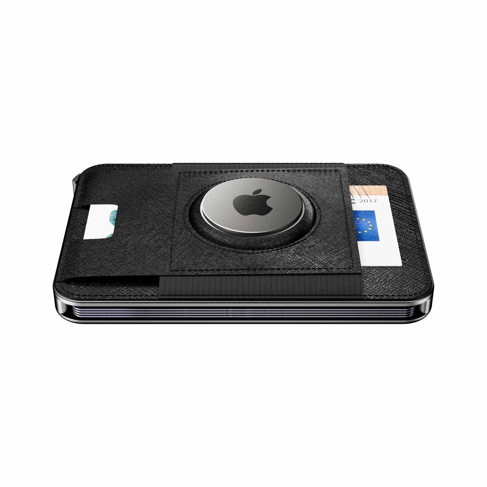 M2 PRO AirTag Saffiano Black 