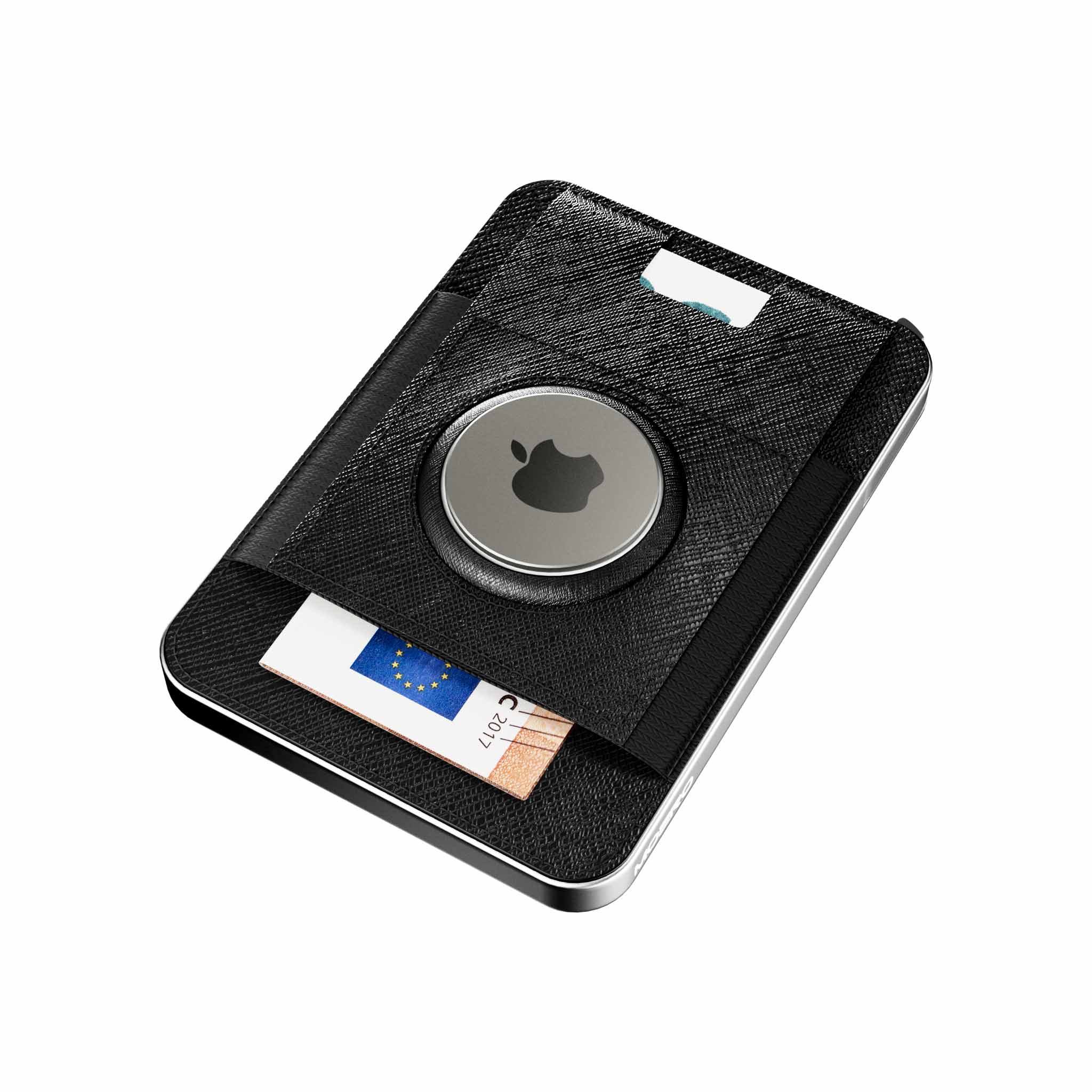 M2 PRO AirTag Saffiano Black 
